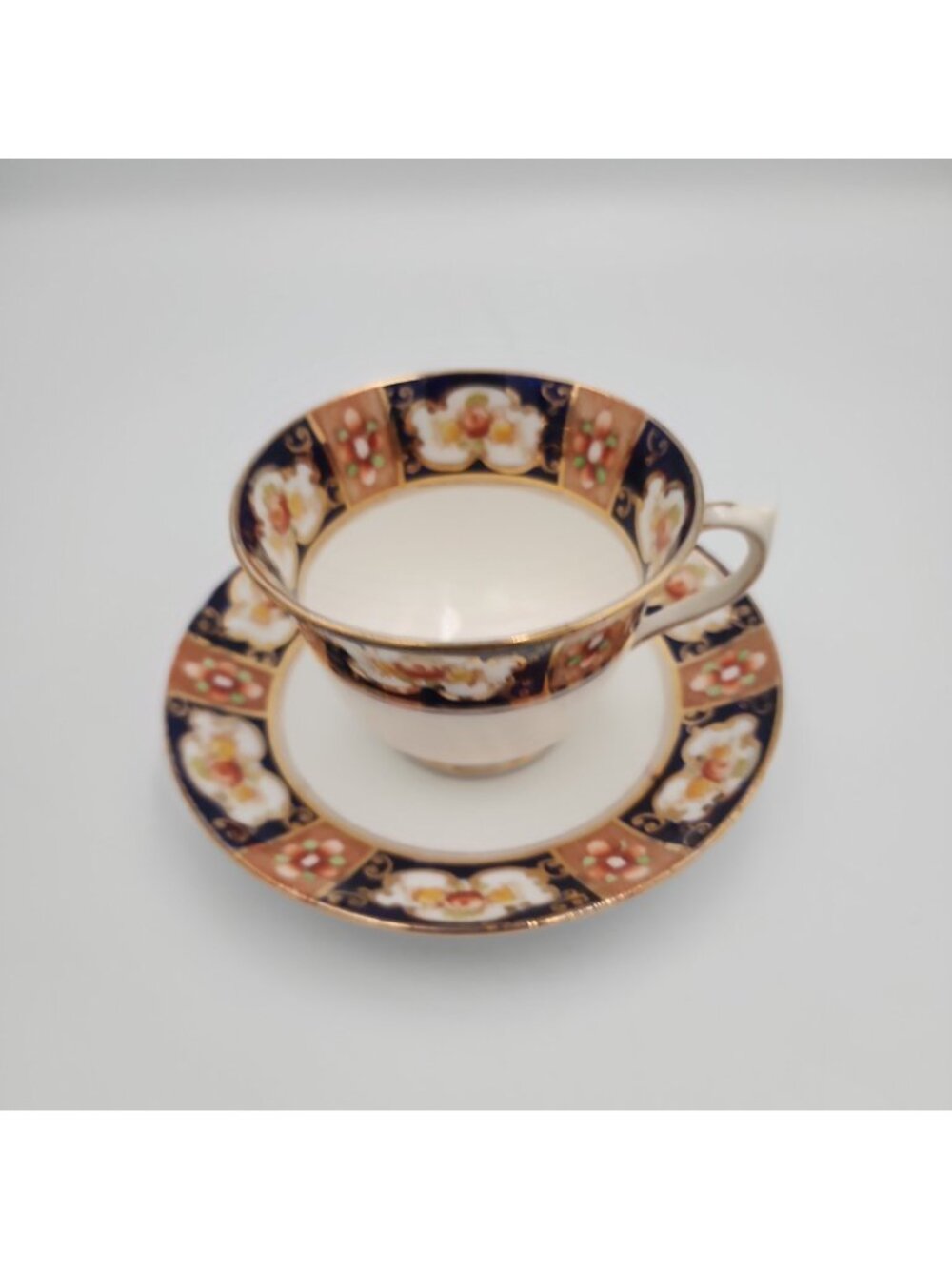 royal albert imari teacup and saucer Numbered England